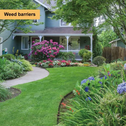 Whonline 216pcs Landscape Staples, 6 Inch 11 Gauge Yard Stake, Ground Stake Galvanized Garden Staples Stakes for Landscaping Fabric Weed Barrier Irrigation Tubing