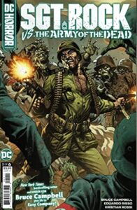 dc horror presents: sgt. rock vs. the army of the dead #1 vf/nm ; dc comic book | bruce campbell