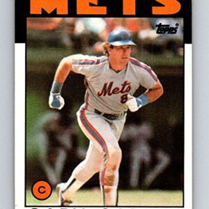 1986 Topps Baseball #170 Gary Carter New York Mets Official MLB Trading Card (stock photo used, NM or better guaranteed)