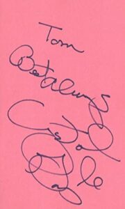 crystal gayle singer country music 1979 merv griffin signed index card jsa coa