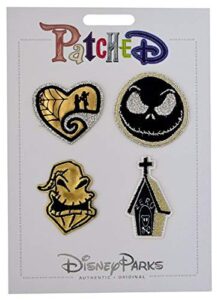 disney parks – patched – nightmare before christmas – 4 pc