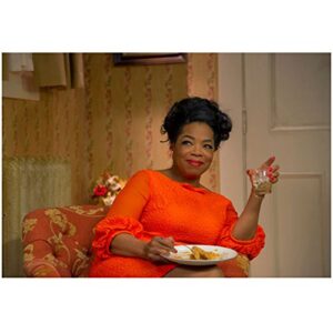 lee daniels’ the butler 8 inch x 10 inch photo oprah winfrey bright orange dress kn