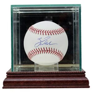 Zack Wheeler Philadelphia Phillies Signed Official MLB Baseball w/Case PSA - Autographed Baseballs