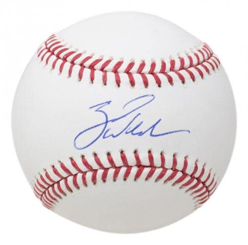 Zack Wheeler Philadelphia Phillies Signed Official MLB Baseball w/Case PSA - Autographed Baseballs