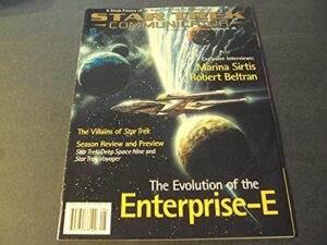 startrek communicator aug-set 1997 villians of star trek, enterprise-e