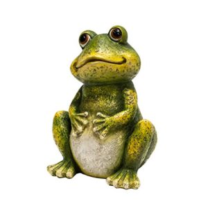 breck’s frog statue – this adorable frog will watch over your garden