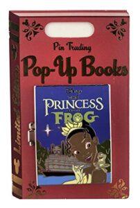 disney pin – pop-up books – princess and the frog – tiana