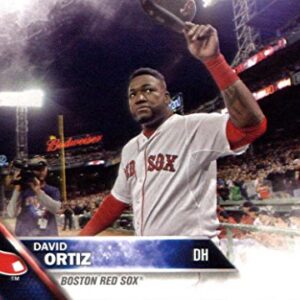 Boston Red Sox 2016 Topps MLB Baseball Regular Issue Complete Mint 24 Card Team Set Dustin Pedroia, David Ortiz Plus