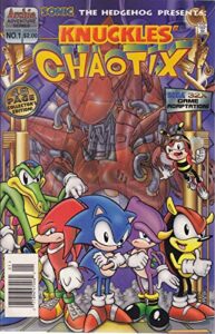 knuckles’ chaotix #1 (newsstand) vf ; archie comic book | sonic the hedgehog