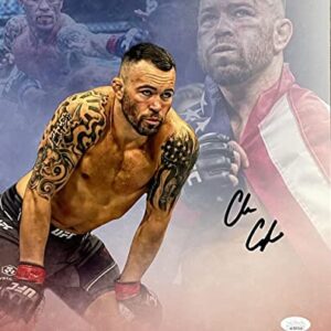 Colby Covington Signed UFC 11x14 Collage Photo JSA ITP - Autographed UFC Photos