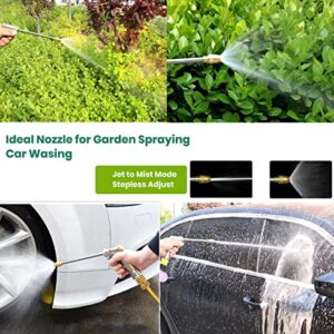 Garden Hose Nozzle, High Pressure Water Hose Nozzle Sprayer Head,fits 3/4” Garden Hose Thread,for Lawn & Garden,Washing Cars,Watering Garden,Cleaning,Showering Dogs&Pets