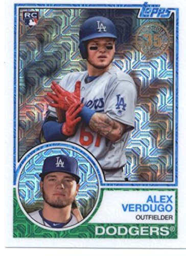 2018 Topps 83 Chrome Silver Promo Series 1#46 Alex Verdugo (RC - Rookie Card) NM-MT MLB Baseball Card