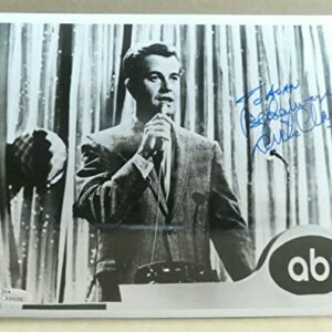 Dick Clark Signed 8x10 Photo with JSA Sticker No Card