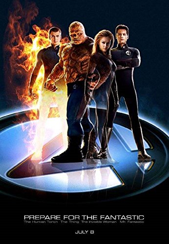 Fantastic Four 2005 D/S Advance Rolled Movie Poster 27x40