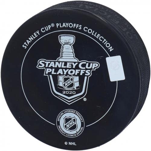 Victor Hedman Tampa Bay Lightning 2020 Stanley Cup Champions Autographed 2020 Stanley Cup Champions Logo Hockey Puck - Autographed NHL Pucks