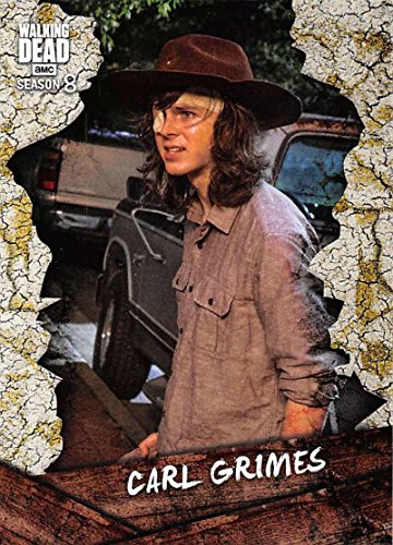 2018 Topps Walking Dead Season 8 Part 1 Characters #C-10 Carl Grimes Official TV Series Trading Card