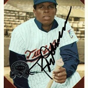 Rod Carew Baseball Autographed Signed Card with JSA COA