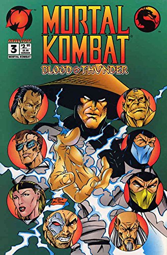 Mortal Kombat #3 VF ; Malibu comic book