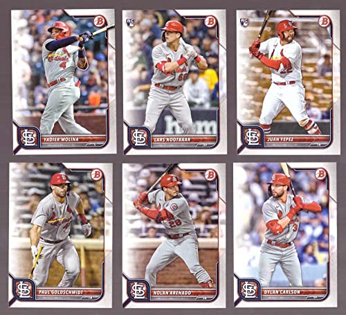 2022 Bowman - ST LOUIS CARDINALS Team Set