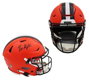 baker mayfield signed cleveland browns speed flex authentic nfl helmet – autographed nfl helmets