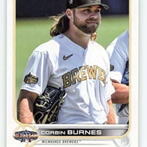 2022 Topps Update 2022 MLB All-Star Game #ASG-40 Corbin Burnes NM-MT Milwaukee Brewers Baseball MLB