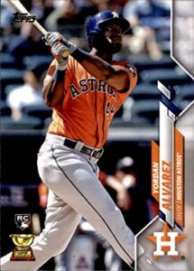 2020 topps series 1 baseball #276 yordan alvarez rc rookie card houston astros official mlb trading card