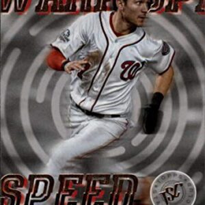 2019 Topps Stadium Club Warp Speed #WS-2 Trea Turner Washington Nationals MLB Baseball Trading Card