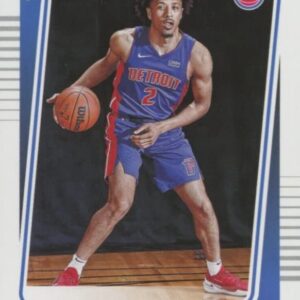 2021-22 Panini Donruss Cade Cunningham Detroit Pistons Rated Rookie Basketball Card #211