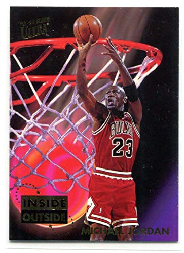 Michael Jordan 1993-94 Fleer Ultra Inside Outside #4 Card - Unsigned Football Cards