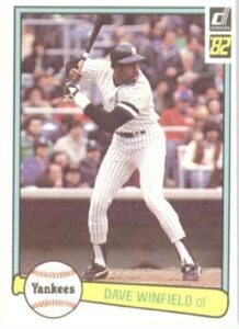 dave winfield new york yankees (baseball card) 1982 donruss #31