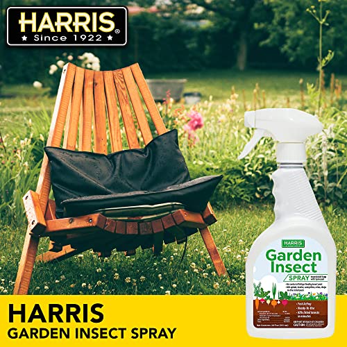 Harris Garden Insect Killer, 20oz Insecticidal Soap with Spinosad Kills Aphids, Beetles, Caterpillars, Thrips and More