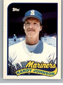 1989 topps traded #57t randy johnson nm-mt mariners