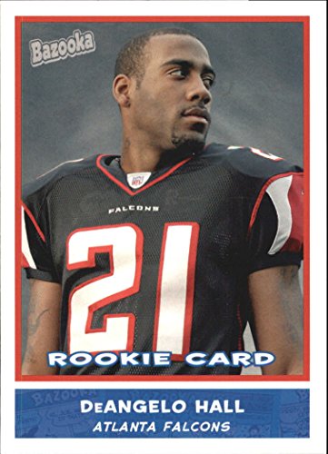 2004 Bazooka #186 DeAngelo Hall RC - Atlanta Falcons