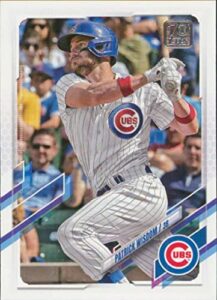 2021 topps update #us316 patrick wisdom nm-mt chicago cubs baseball