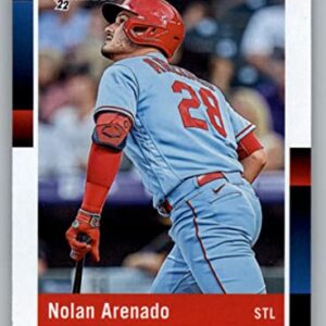 2022 Donruss #278 Nolan Arenado St. Louis Cardinals Retro 1988 Official MLB PA Baseball Card in Raw (NM or Better) Condition