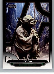 2017 topps star wars galactic files reborn trading card #esb-2 yoda