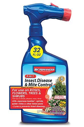 BioAdvanced 3-in-1 Insect Disease and Mite Control I, Ready-to-Spray, 32 oz