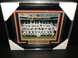 1983 baltimore orioles world series champions 8×10 team photo framed