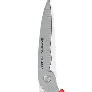 Corona Stainless Steel Floral Scissors, 3 Inch Blade, FS 4000, Red