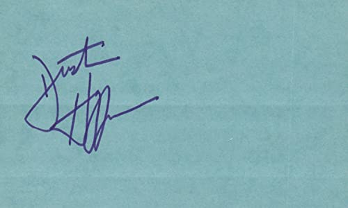 Dustin Hoffman Actor Movie Autographed Signed Index Card JSA COA