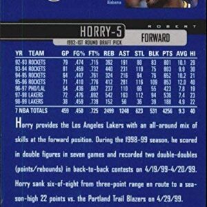 1999-00 Upper Deck #61 Robert Horry NBA Basketball Trading Card