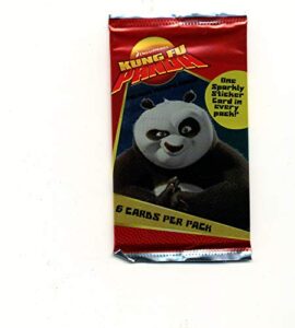 kung fu panda premium trading cards pack