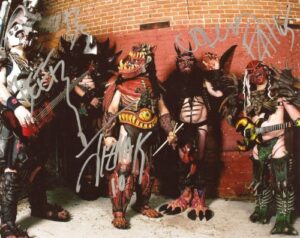 gwar band reprint signed autographed photo #2 oderus urungus dave brockie