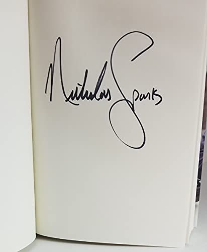 NICHOLAS SPARKS autographed 'THE WISH' Hardcover Book FIRST EDITION/FIRST PRINTING