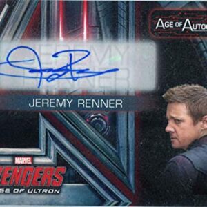 Marvel Avengers Age of Ultron Age of Autographs AA-JR Jeremy Renner Hawkeye