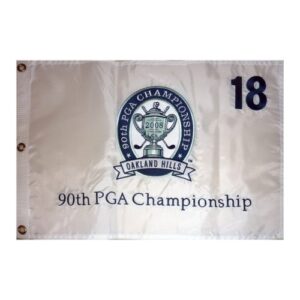 2008 pga championship (oakland hills embroidered) golf pin flag – padraig harrington champion