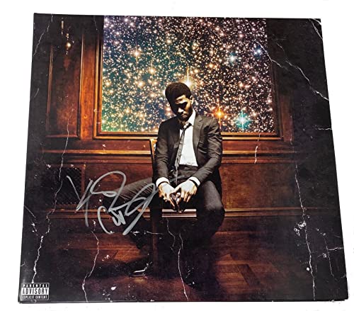 Kid Cudi Signed Autographed Man On The Moon II Vinyl Record LP Album Beckett COA