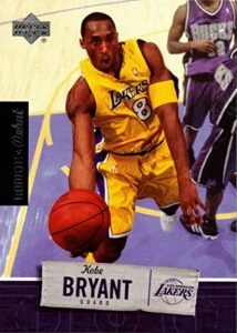 2005-06 upper deck rookie debut #42 kobe bryant basketball card lakers