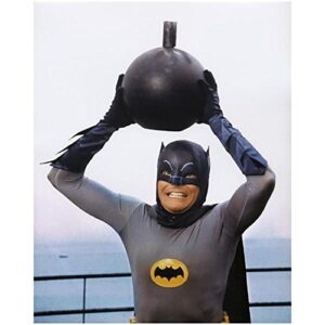 adam west 8×10 photo batman family guy with a bomb dc