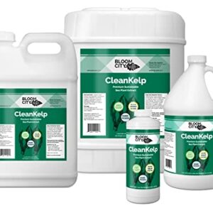 Organic Liquid Seaweed and Kelp Fertilizer Supplement by Bloom City Gallon, (128 oz) Concentrated Makes 750 Gallons